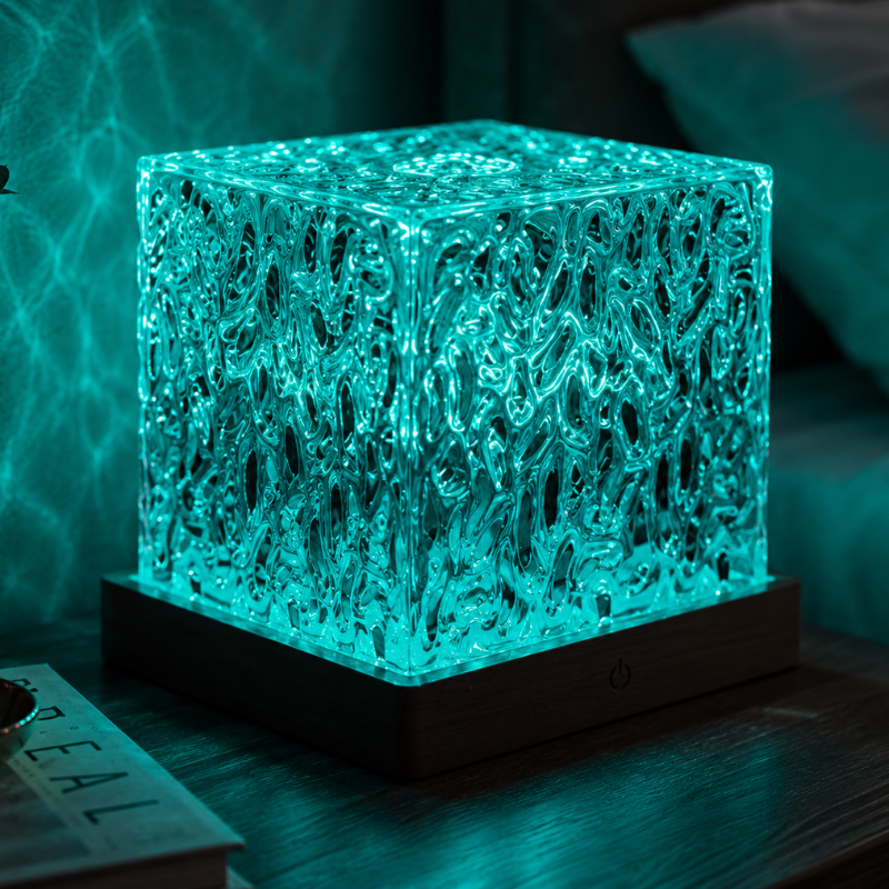 CrystalGlow | 16-Color Crystal Mood Lamp