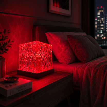 CrystalGlow | 16-Color Crystal Mood Lamp