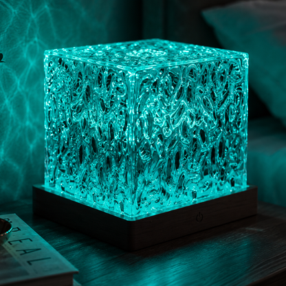 CrystalGlow | 16-Color Crystal Mood Lamp